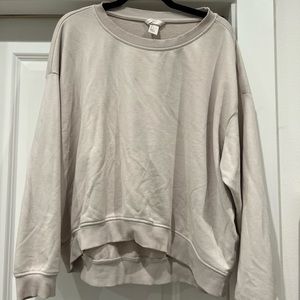 Cream Crewneck Sweatshirt